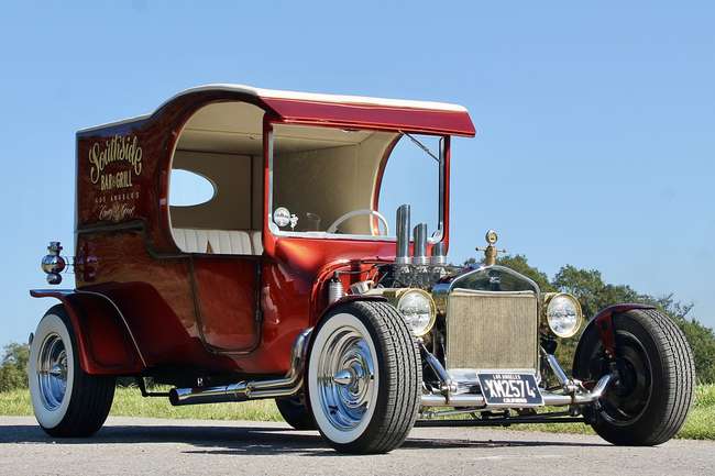 1922 Ford Model T C-Cab Delivery Truck Hot Rod-Auction Lot