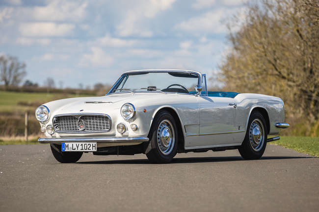 1962 Maserati 3500 GTI Spyder by Vignale (Tipo 101/C) Ω-Sold