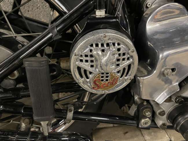 1947 Scott Flying Squirrel 596cc-Sold