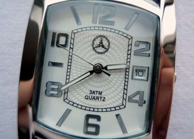 A Rare Mercedes Benz Sports Watch. -Sold