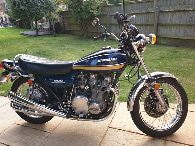 1975 Kawasaki Z1B 903cc-Auction Lot