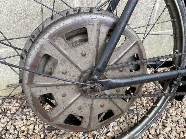 c1950 Raleigh Cyclemaster Ladies Model 32cc-Sold