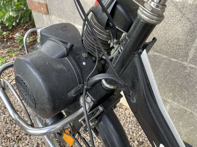 2 vintage ancien VIS boulon 8x45 ALGI mobylette vélo solex