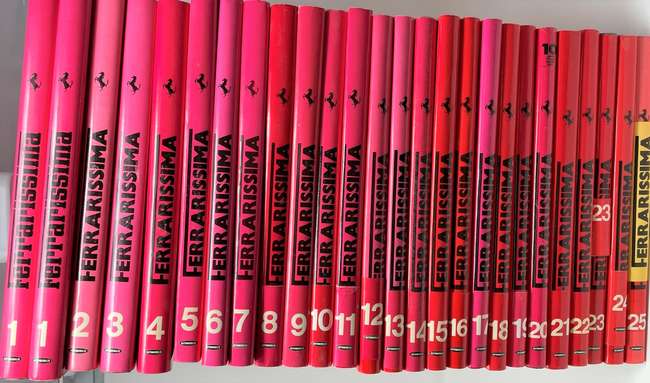 Ferrarissima Complete Set of Books Numbers 1-25-Sold