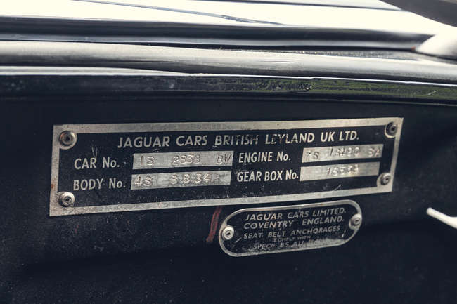 1974 Jaguar E-Type Series 3 V12 Roadster Commemorative Editi-Sold