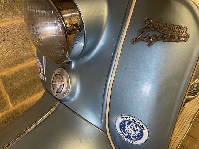 1961 Triumph Tigress Scooter 250cc-Sold