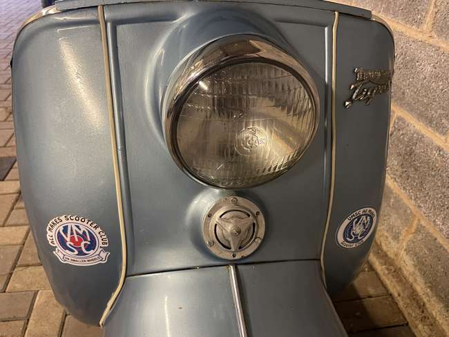 1961 Triumph Tigress Scooter 250cc-Sold