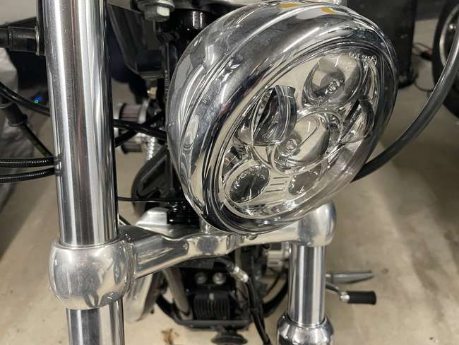 2015 Harley-Davidson XL1200C Sportster Custom 1202cc-Auction Lot