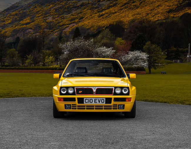 1992 Lancia Delta Integrale Evoluzione 1 'Giallo Ferrari' Li-Sold