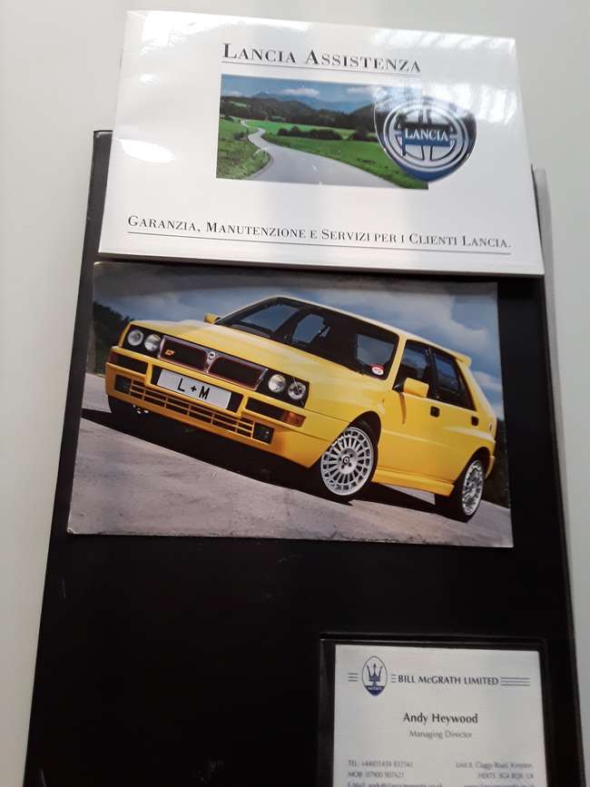 1992 Lancia Delta Integrale Evoluzione 1 'Giallo Ferrari' Li-Sold