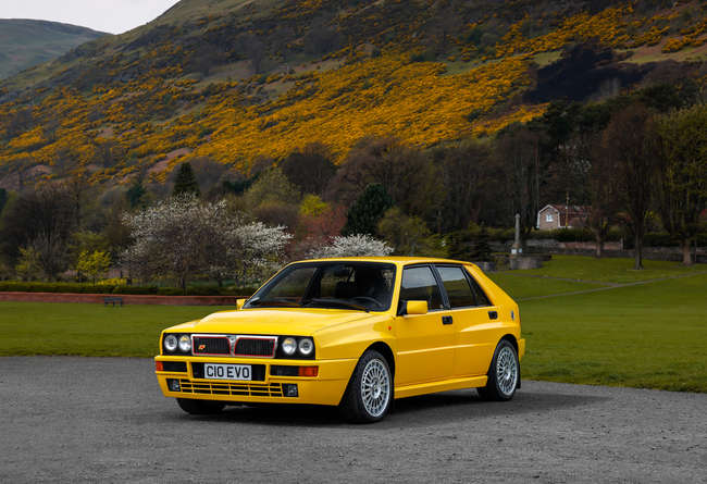 1992 Lancia Delta Integrale Evoluzione 1 'Giallo Ferrari' Li-Sold