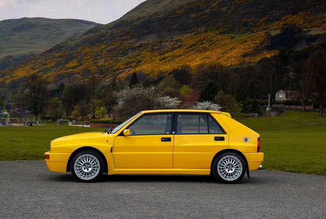 1992 Lancia Delta Integrale Evoluzione 1 'Giallo Ferrari' Li-Sold