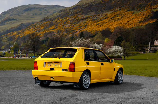 1992 Lancia Delta Integrale Evoluzione 1 'Giallo Ferrari' Li-Sold