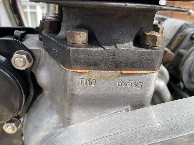 1956 Triumph T110-Sold