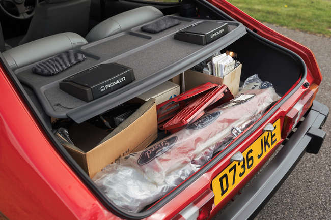 1986 Ford Capri Injection Special 2.8i-Sold
