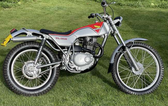 1975 Honda TL250 Trials 250cc-Sold