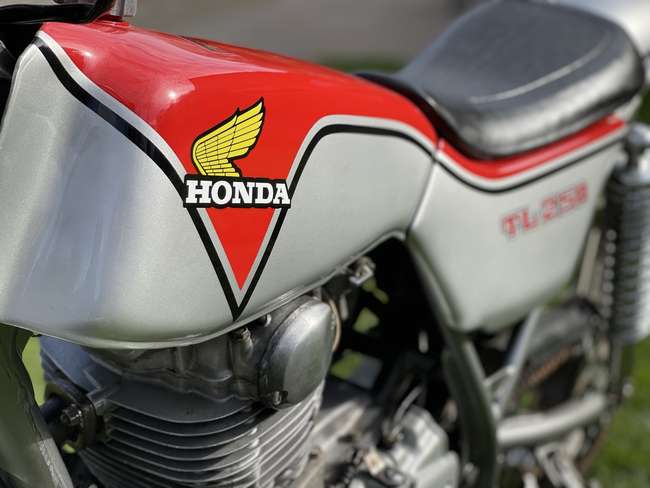 1975 Honda TL250 Trials 250cc-Sold