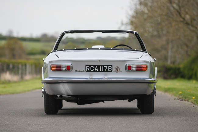 1964 Maserati Mistral 3700 Spyder. The 1964 Earls Court Moto-Auction Lot