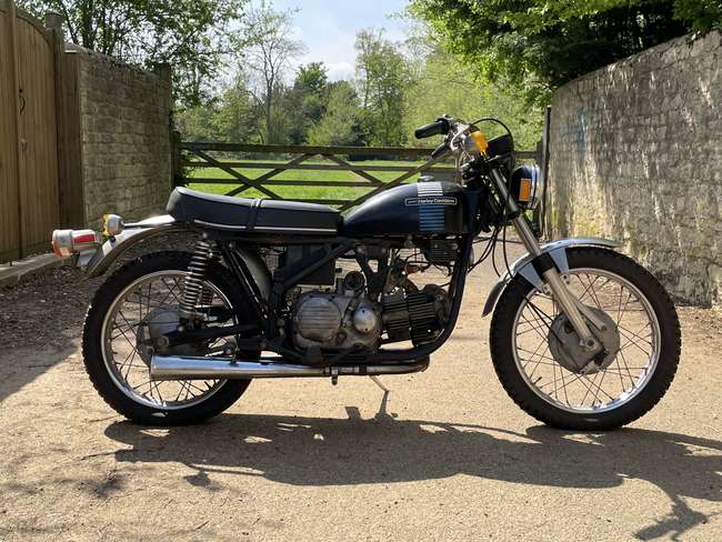 1973 AMF Harley-Davidson SS350 344cc-Sold