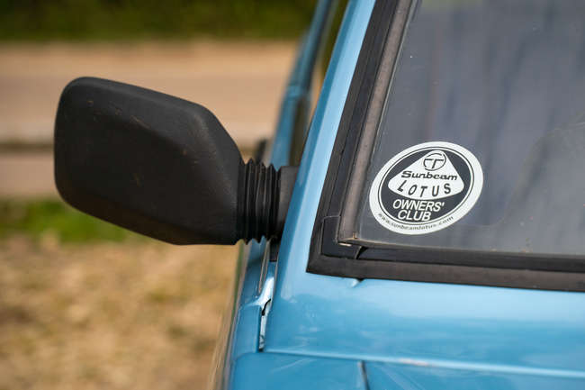 1983 Talbot Sunbeam Lotus  'Avon Limited Edition'-Sold