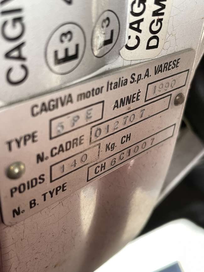 1990 Cagiva Freccia 125 124cc-Sold