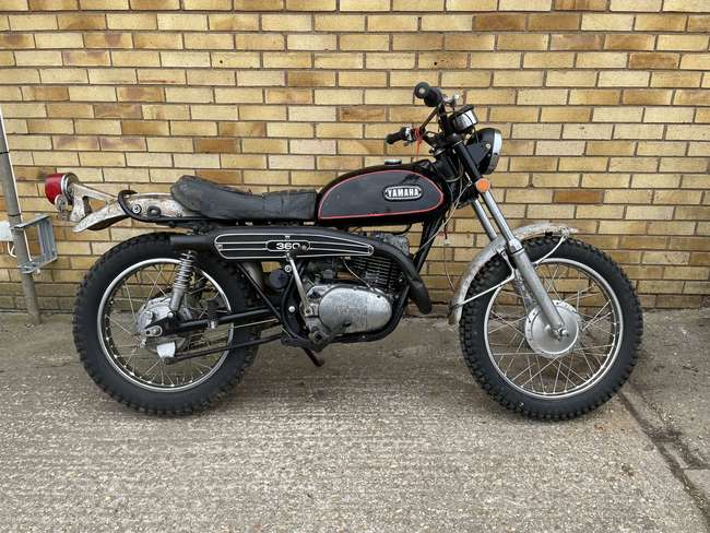 c1975 Yamaha DT360 360cc-Sold