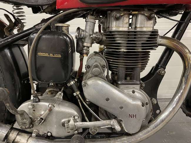 1948 Ariel NH350 Red Hunter 350cc-Auction Lot