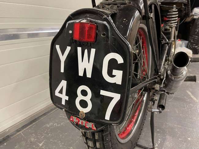1948 Ariel NH350 Red Hunter 350cc-Auction Lot