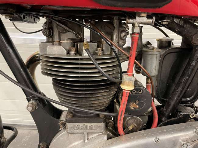 1948 Ariel NH350 Red Hunter 350cc-Auction Lot