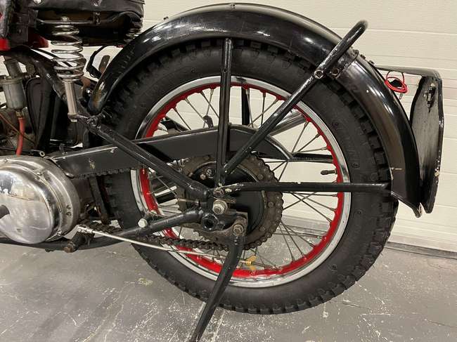 1948 Ariel NH350 Red Hunter 350cc-Auction Lot