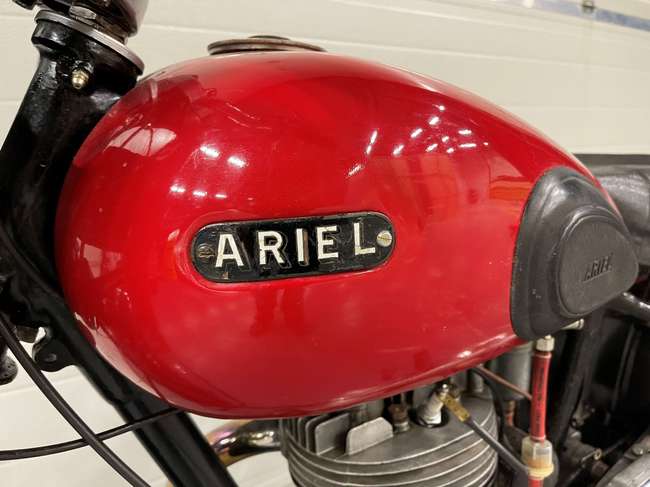 1948 Ariel NH350 Red Hunter 350cc-Auction Lot