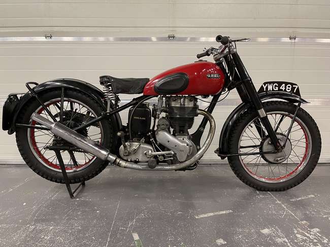 1948 Ariel NH350 Red Hunter 350cc-Auction Lot