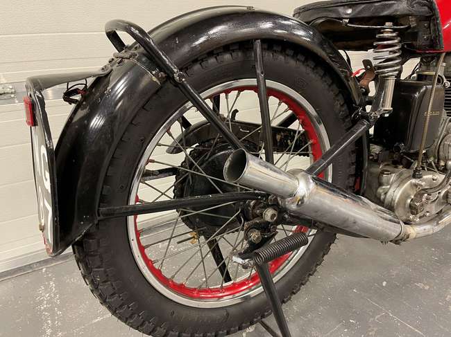 1948 Ariel NH350 Red Hunter 350cc-Auction Lot