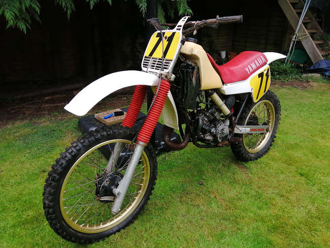 1983 Yamaha YZ125 Moto Cross 125cc-Sold