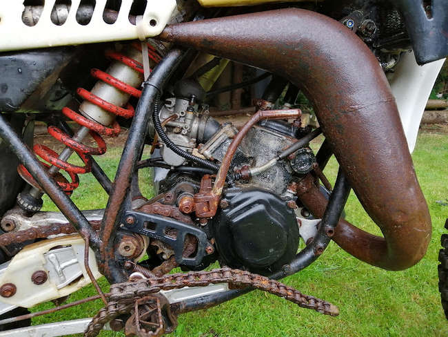 1983 Yamaha YZ125 Moto Cross 125cc-Sold