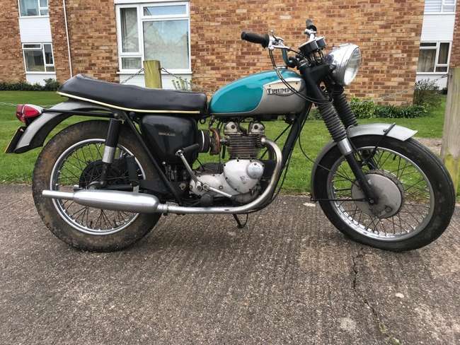 Iconic Auctioneers | 1968 Triumph T100T Daytona 490cc-Sold