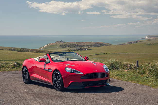 2014 Aston Martin Vanquish V12 Volante-Auction Lot
