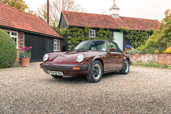 Iconic Auctioneers | 1983 Porsche 911SC Cabriolet-Sold
