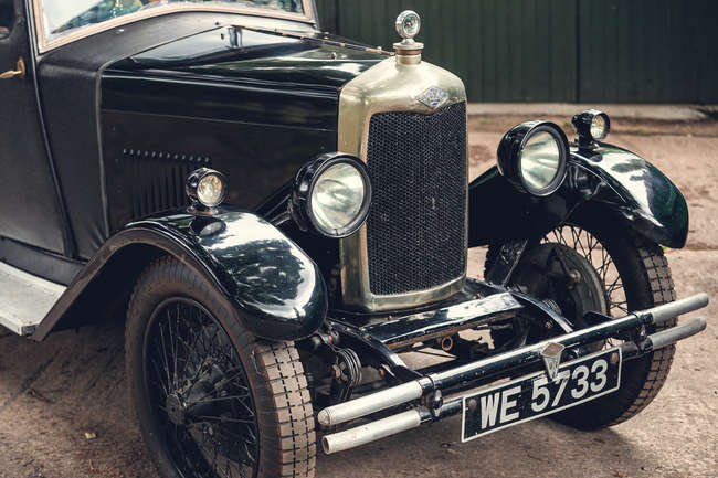 1929 Riley 9 Monaco Fabric Saloon-Auction Lot