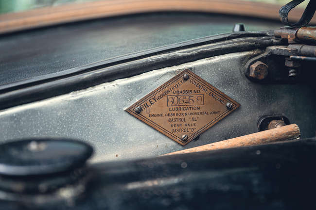 1929 Riley 9 Monaco Fabric Saloon-Auction Lot