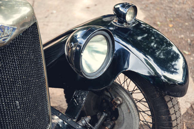 1929 Riley 9 Monaco Fabric Saloon-Auction Lot