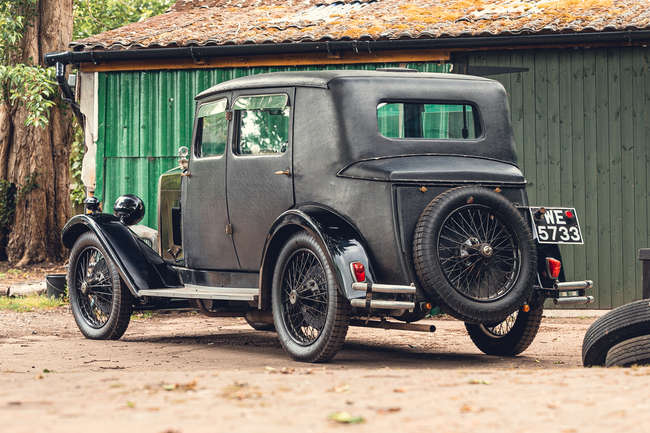 1929 Riley 9 Monaco Fabric Saloon-Auction Lot