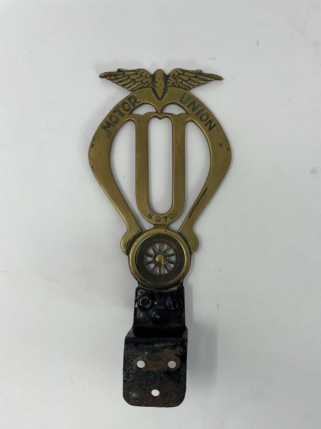 Brass Motor Union Badge c1908-1910-Sold
