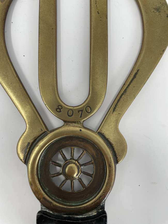 Brass Motor Union Badge c1908-1910-Sold