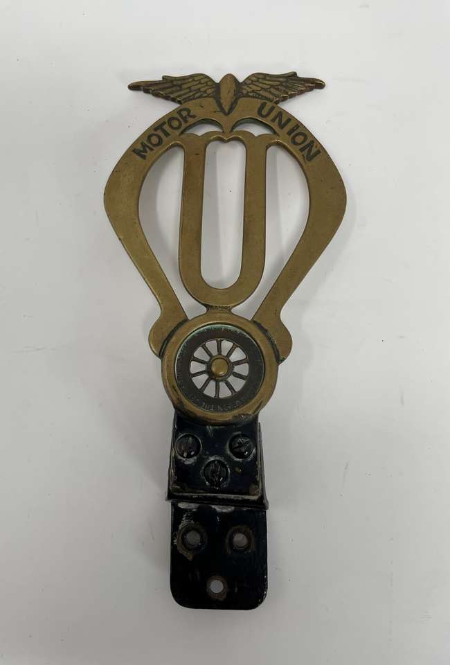 Brass Motor Union Badge c1908-1910-Sold