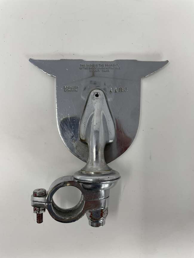 Very Well Preserved Enamelled BARC Brooklands Badge-Auction Lot