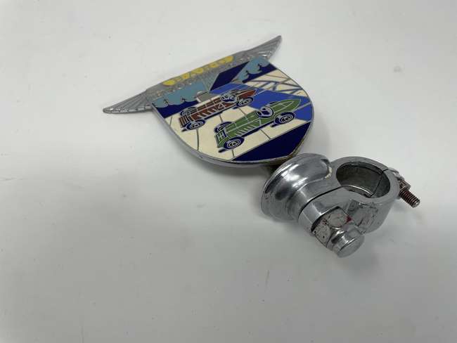 Very Well Preserved Enamelled BARC Brooklands Badge-Auction Lot