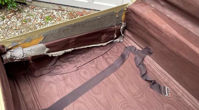 Selection of Four Well-Travelled Suitcases-Auction Lot