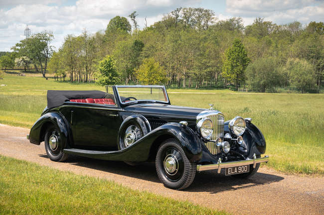 1937 Bentley 4¼-Litre Parallel-Door Drophead Coupé by James -Sold