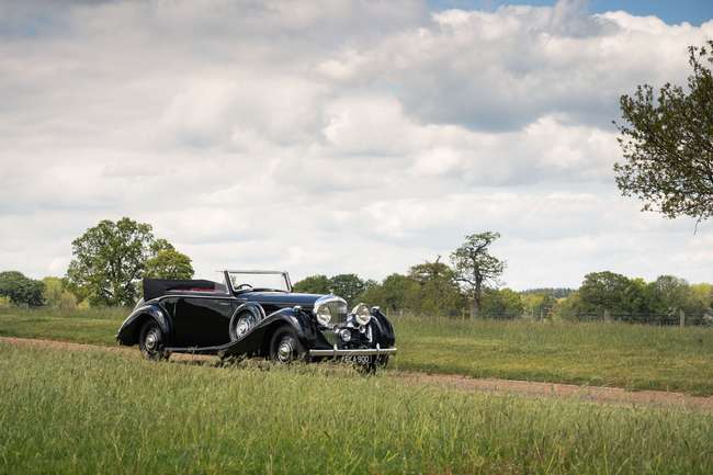 1937 Bentley 4¼-Litre Parallel-Door Drophead Coupé by James -Sold